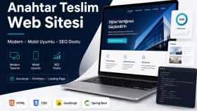 aklınızdaki web sitesini anahtar teslim oluştururum