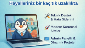 hayalinizdeki web sitesini gerçeğe dönüştürürüm