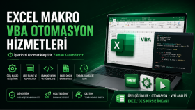 Excel VBA makro ve otomasyon çözümleri geliştiririm