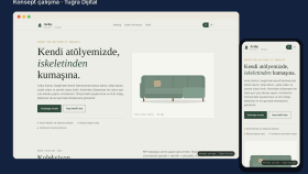 mobilya firmanız için TR-EN online ürün kataloğu yapacağım