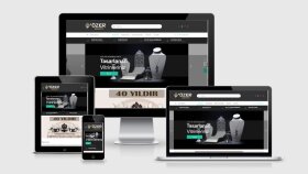 ozerdizayn.com Web Sitesi Özgün Tasarım ve Yazılım
