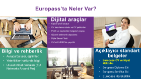 ESC projeleri için EUROPASS CV ve Niyet Mektubu hazırlarım