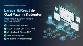 Laravel & React ile özel yazılım sistemleri geliştiririm