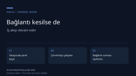 İnternet kesilse de çalışan web uygulaması