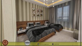AD Mimarlık Otel odası projemiz