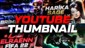 Tüm Örnek Thumbnail Tasarımlarım