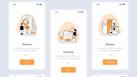 Online Shopping App - Onboarding