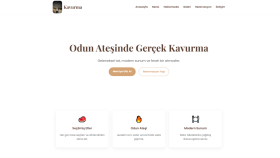 Panel Sistemli Kavurmacı Restoran Web Sitesi Tasarımı