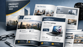 Kurumsal Katalog Tasarımı | Modern ve Baskıya Hazır Layout