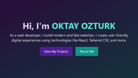 modern, hızlı ve responsive web arayüzleri geliştiririm