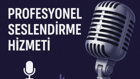 istediğiniz tona uygun profesyonel seslendirmeler yaparım