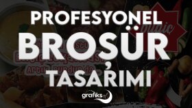 profesyonel kaliteli menü, broşür, katalog tasarımı yaparım
