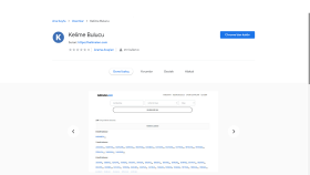Kelimelen.com chrome uygulaması