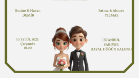 davetiye tasarlıyorum
