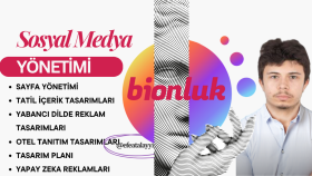aylık sosyal medya yönetimi ve içerik üretimi yaparım