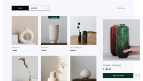  Mini ürün katalog sitesi
