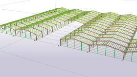 Tekla ile imalata hazır çelik projeler üretiyorum