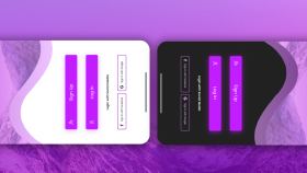 Sign Up / Login UI App Design