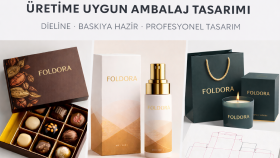 üretime uygun profesyonel ambalaj tasarımları yaparım