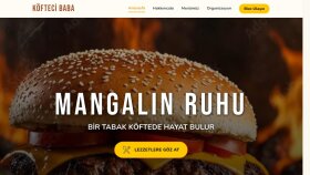 Köfteci Baba - Website Teması