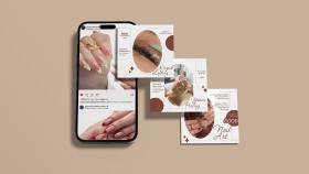 Beauty Center İçin Modern Mockup Sunumu