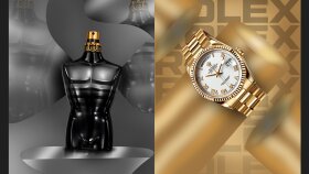 Le male le parfume ve Rolex saat tasarımları