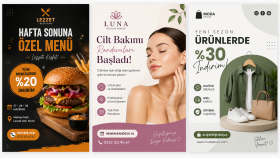 işletmeniz için sosyal medya post tasarımı yaparım