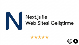 Next.js ile SEO uyumlu hızlı web siteleri geliştiririm
