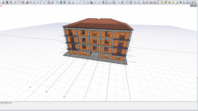 ideCAD 4 katlı yapı