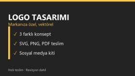 markanız için özgün ve vektörel logo tasarlayabilirim