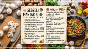 Sebzeli Mantar Sote