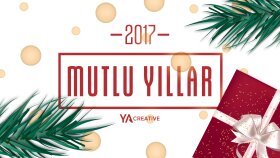 Yılbaşı Kutlama Banner Tasarımı