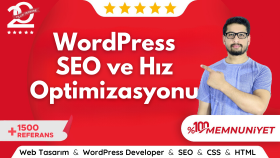 web sitenize profesyonel seo & hız optimizasyonu yapabilirim