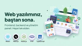 frontend ve backend dahil web yazılımınızı yapabilirim
