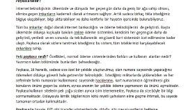 web içeriği