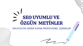 bloglar ve markalar için özgün içerikler yazabilirim
