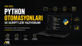 size özel Python otomasyonları ve scriptleri yazabilirim