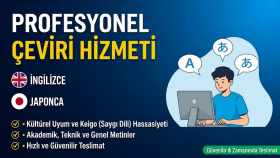 Japonca çeviri işlemlerinizi güvenilir şekilde yapabilirim