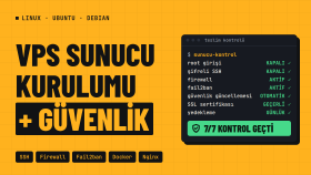 Linux VPS sunucu kurulumu ve güvenlik sıkılaştırması yaparım