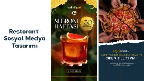 Restorant İçerik ve Sosyal Medya Tasarımı
