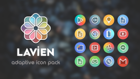 Android için ikon paketi - Lavien Adaptive