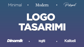 modern, özgün, kaliteli ve profesyonel logolar tasarlarım