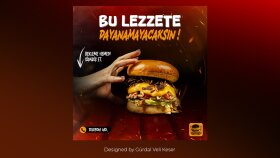 Satış Artıran, İştah Açıcı Burger Sosyal Medya Tasarımları