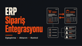 e-ticaret siparişlerinizi ERP sisteminize entegre ederim