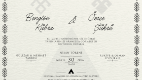 Nişan Davetiye Tasarımı