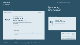 YÖN · İşaret Panosu Tasarımından HTML