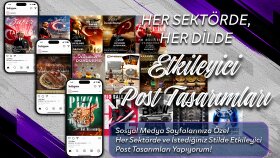 sosyal medya platformalarına özel etkileyici tasarım yaparım