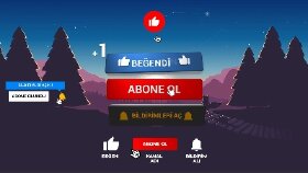 Profesyonel YouTube abone ol animasyonu