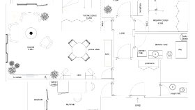 zu evi yerleşim planı çalışması