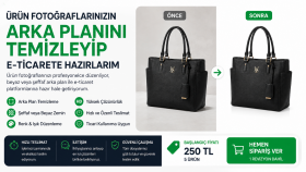 ürün fotoğraflarınızın arka planını temizlerim